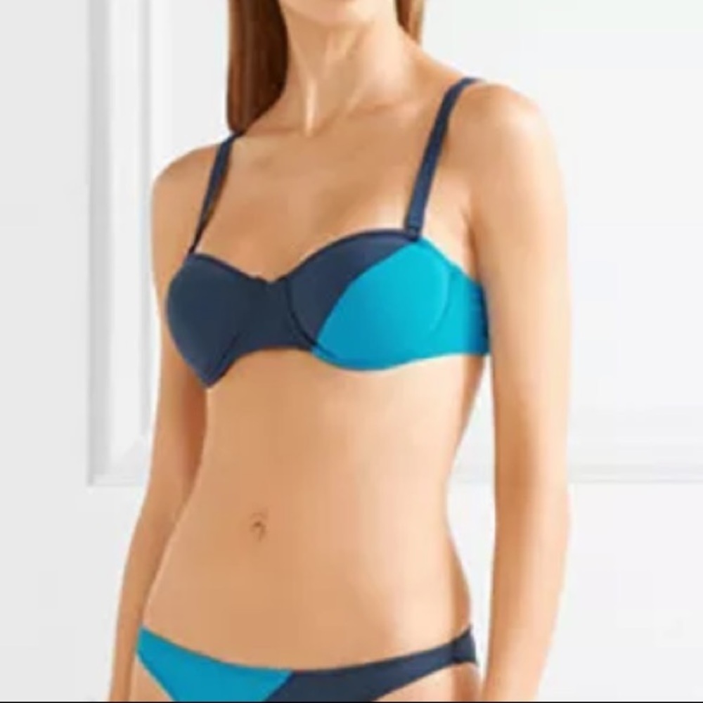 Flagpole Electra Blue Bikini Top Size XL